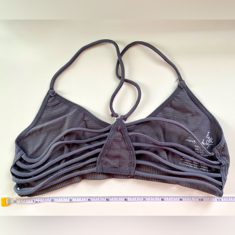 Free People Strappy Bralette Grey